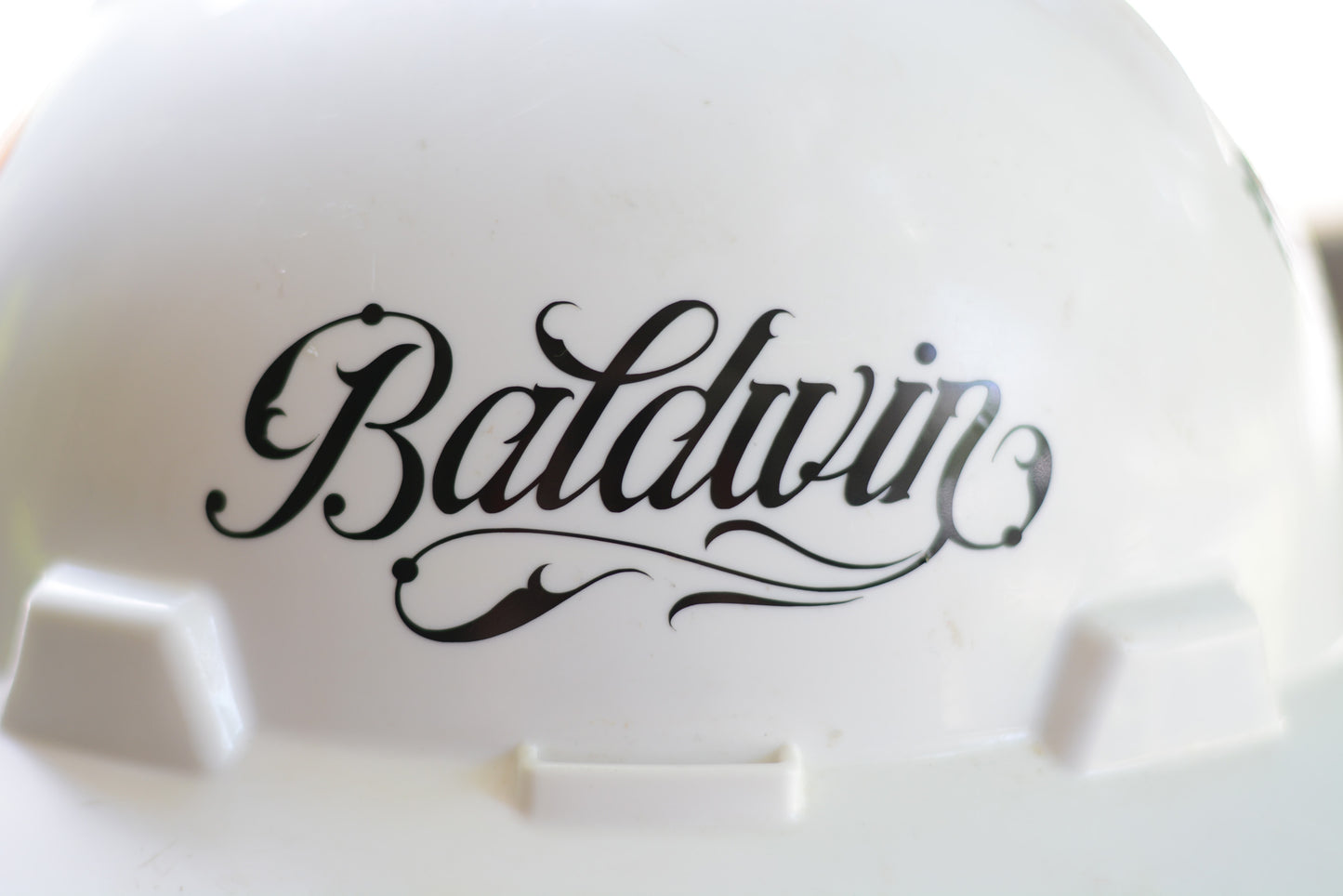 Custom Name Hardhat Decal Sticker Tattoo