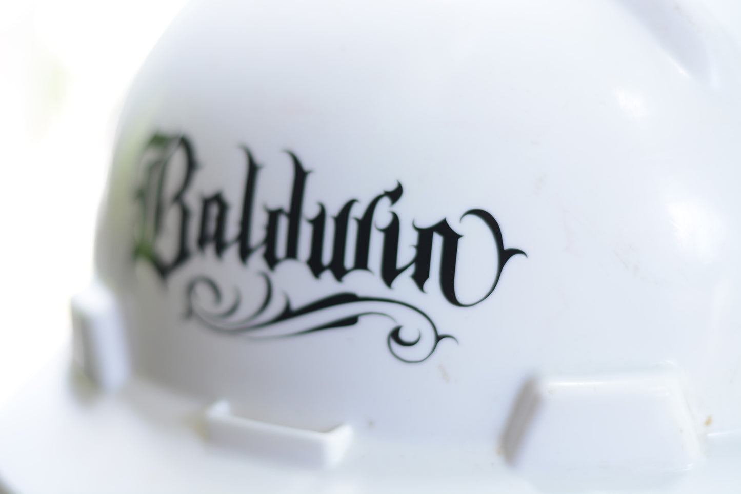 Custom Name Hardhat Decal Sticker Tattoo