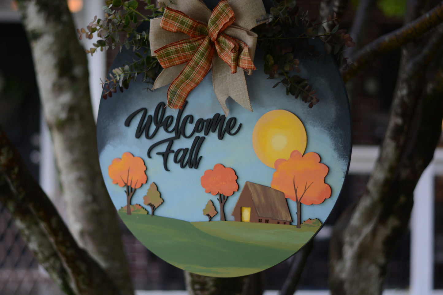 Welcome Fall | Barn Scene | Sunset | Trees