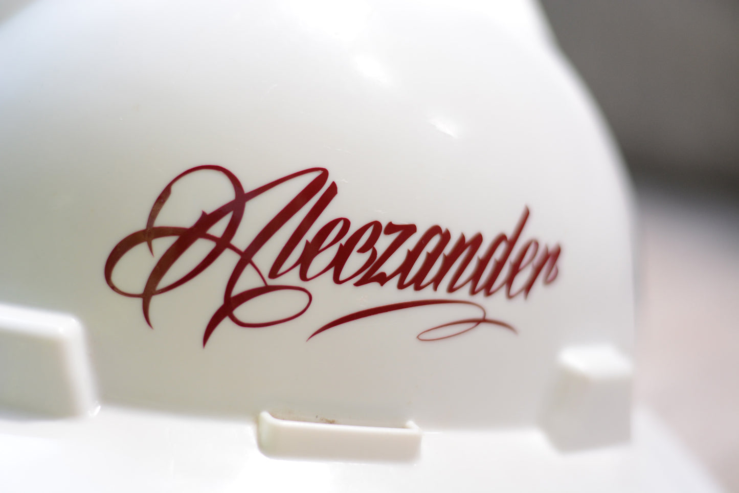 Custom Name Hardhat Decal Sticker Tattoo Script