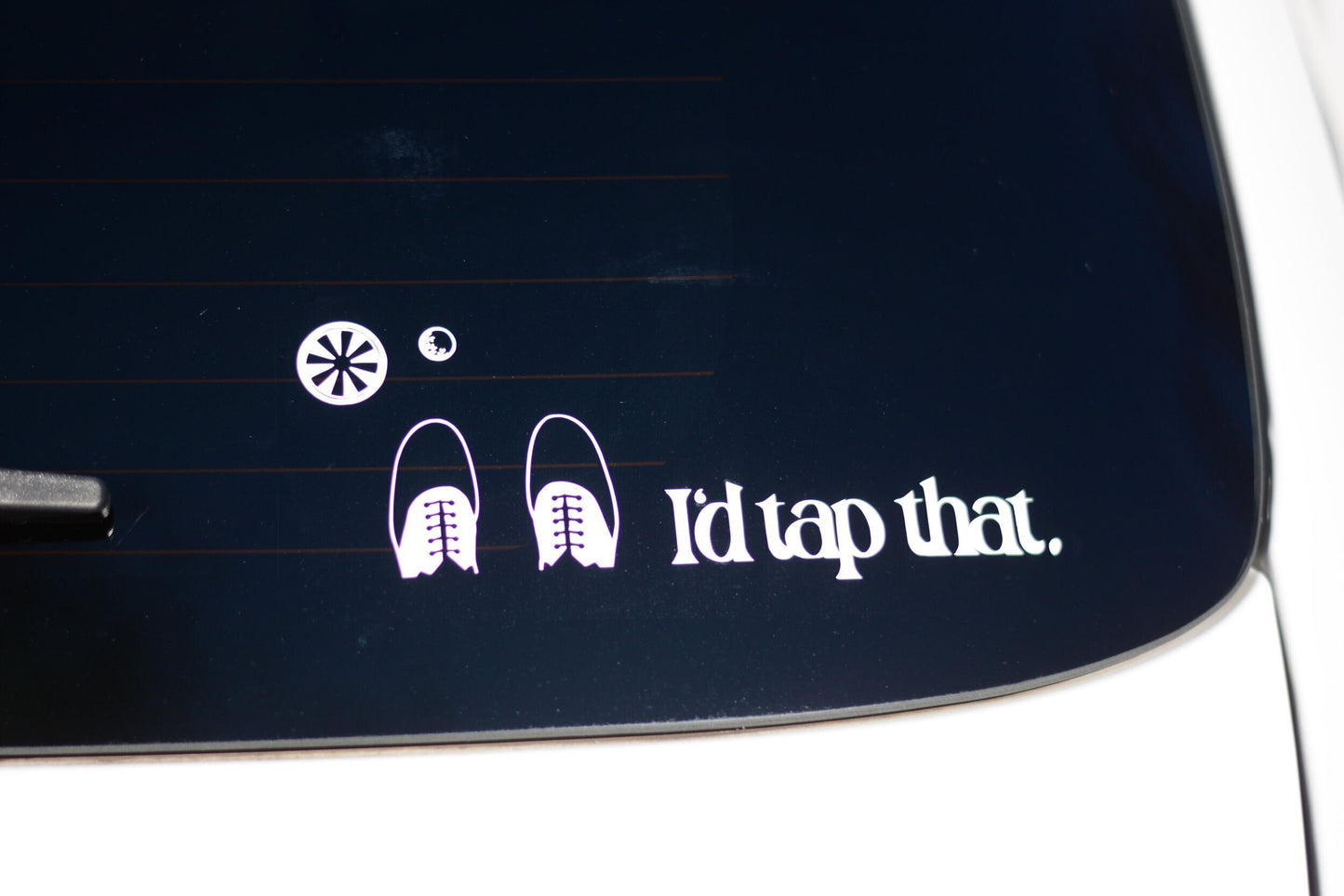 I'd Tap That | Golf Vinyl Decal Sticker | Golf Gift