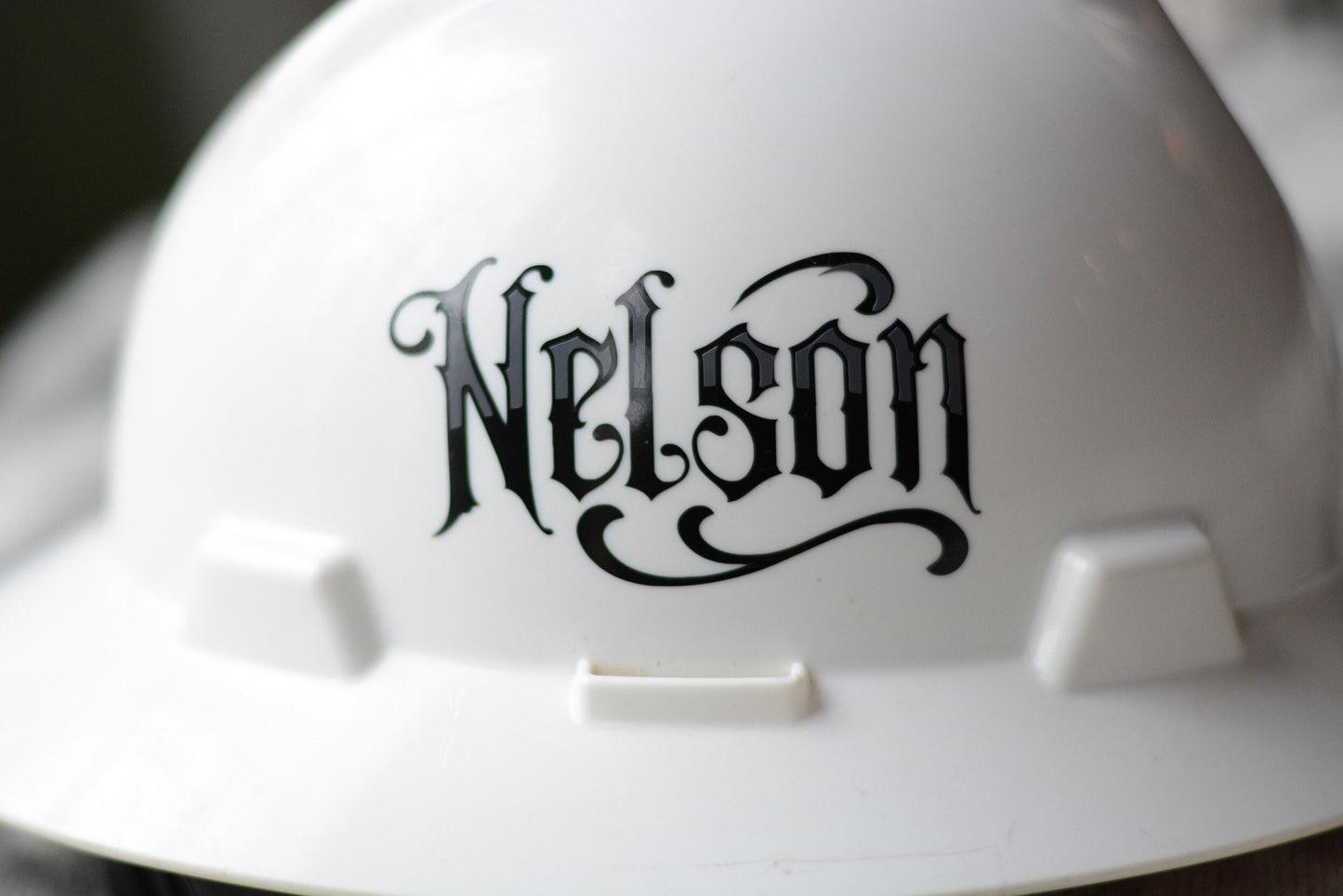 Custom Name Hardhat Decal Sticker